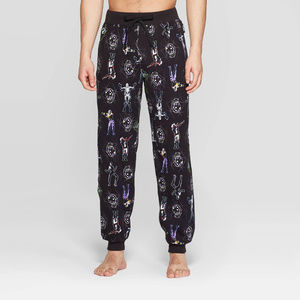 Men's Fortnite Jogger Pajama Pants - Black